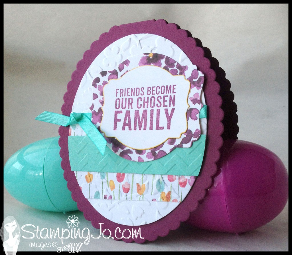 StampingJo Easter Egg card