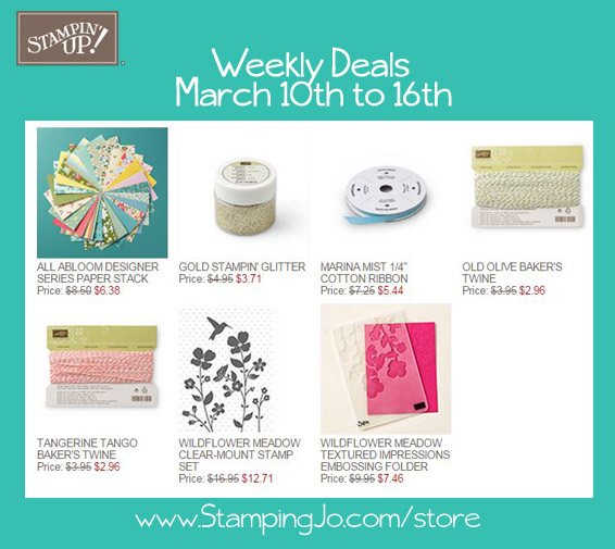 weekly deals week of March 10