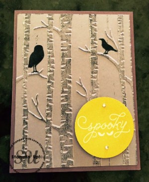 Among the Branches Spooky Halloween – Hand Stamped Cards with Josee ...