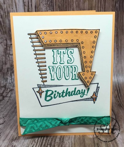 Marquee Messages by Stampin Up