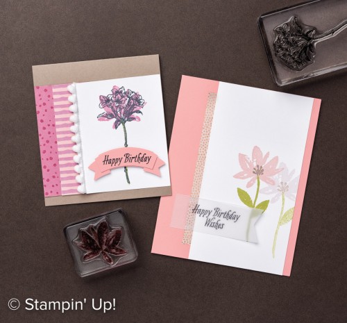 Avant Garden stamp set, Stampin Up, Sale-A-Bration