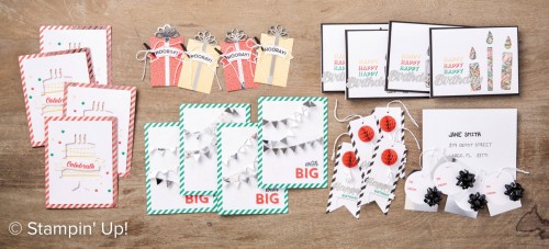 Birthday Bright Project Kit, Stampin Up, 2017 Occasions Catalogue
