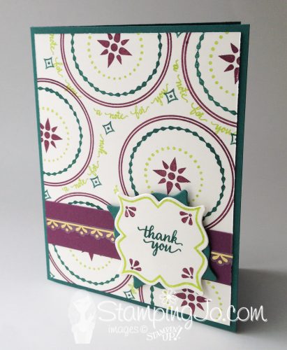 Eastern Palace Suite, Stampin Up