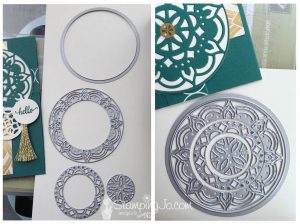 Eastern Palace Suite card, Stampin Up, handmade card idea