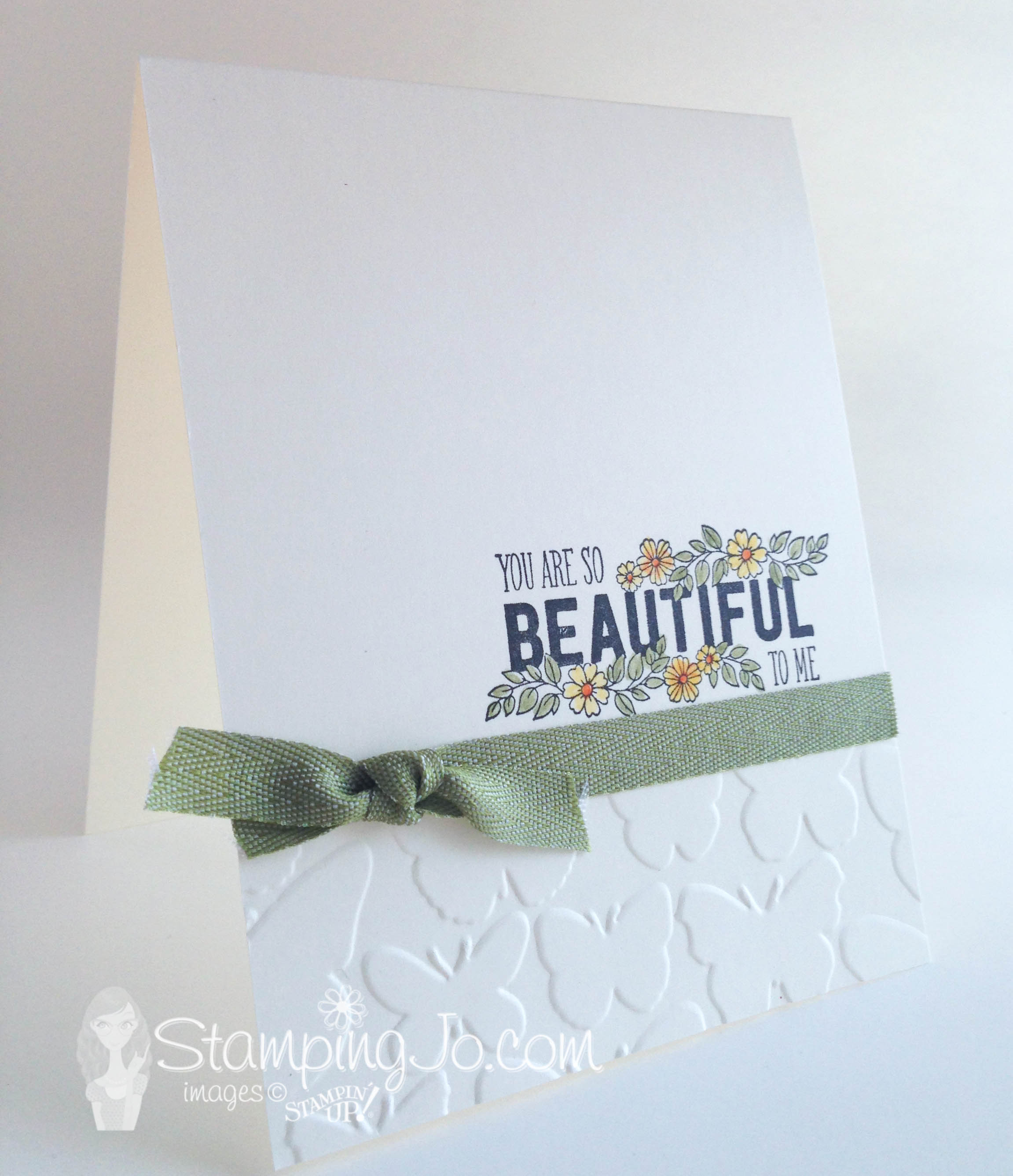Just Add Text, Stampin Up