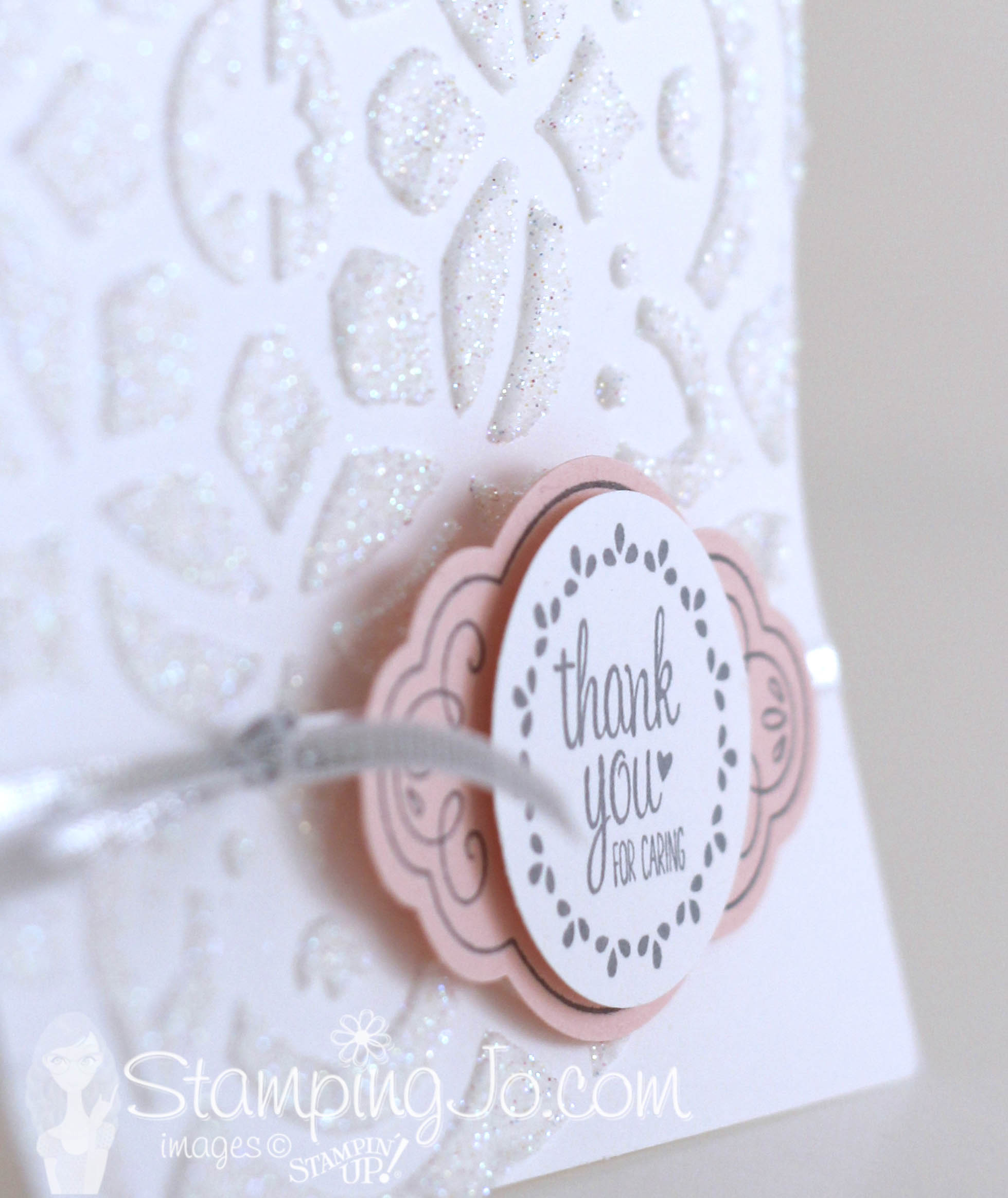 Embossing Paste Glitter Medallion – Hand Stamped Cards with Josee Smuck ...