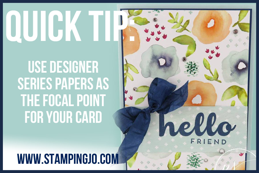 Stamping Tips & Techniques to Try Hand Stamped Cards with Josee SmuckStampin' Up! Canada