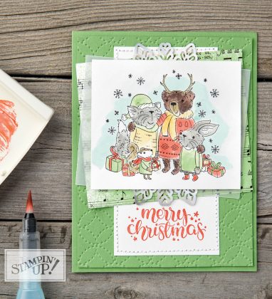 Mistletoe Friends stamp set