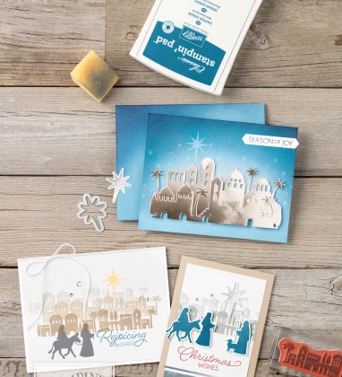 Night in Bethlehem stamp set and Bethlehem Edgelits Dies