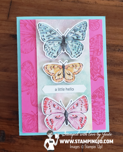 A Little Hello – Hand Stamped Cards with Josee Smuck-Stampin' Up ...
