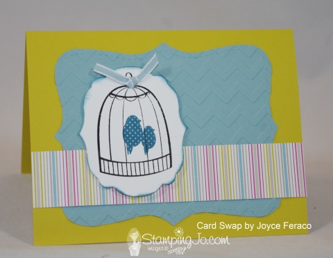 Video: Stampin’ Up! Flock Together card – Hand Stamped Cards with Josee ...