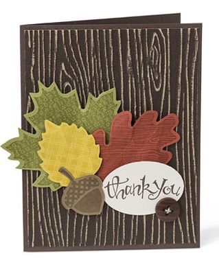 Stampin’ Up! Fall Thank You Card – Hand Stamped Cards with Josee Smuck ...